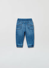 Ovs Baby Boy Draw String Waist Seam Detail Jeans